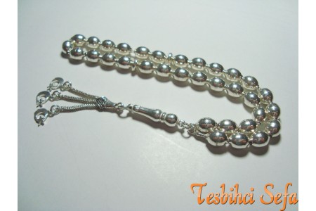 925.Ayar Saf Gümüş Tesbih-2